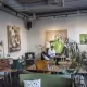 Interijer kafića Botaničar