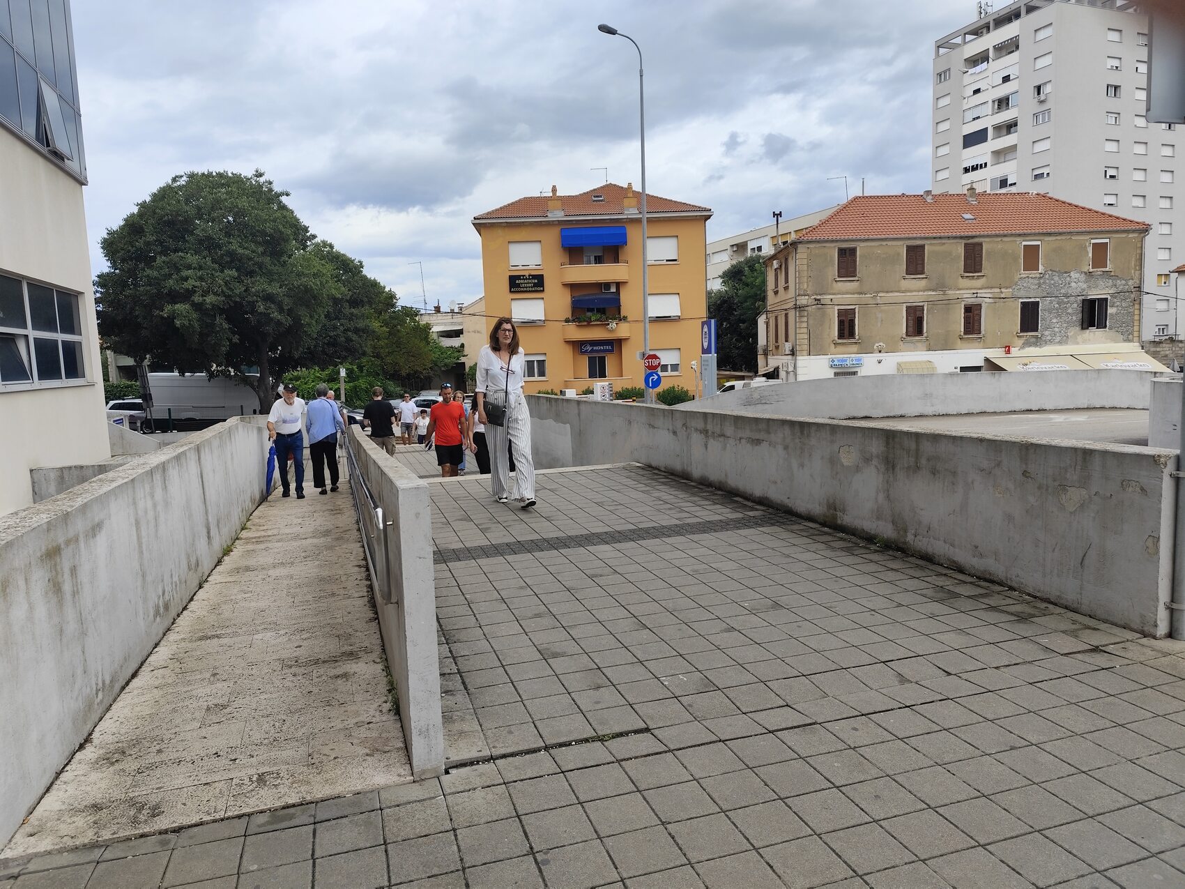 pristupačnost građevina osobama s invaliditetom, Opća bolnica Zadar
