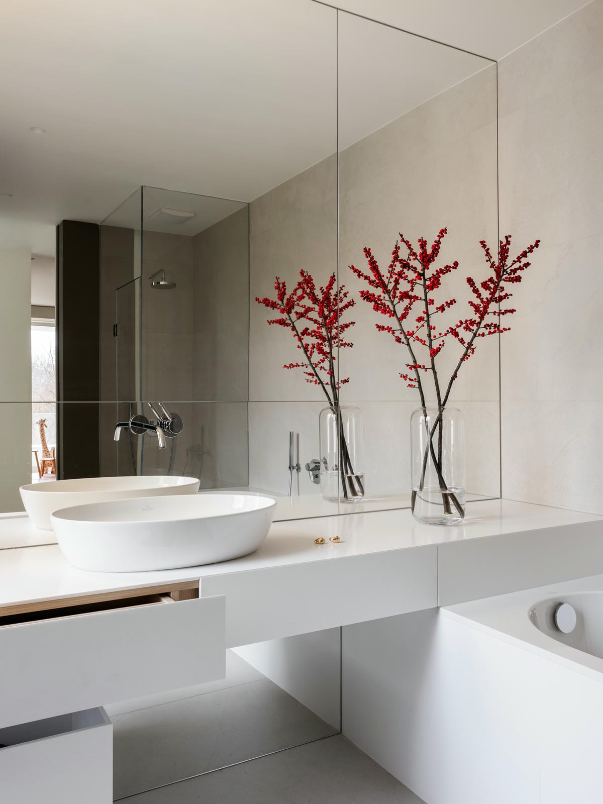 skandinavski interijer, kupaonica