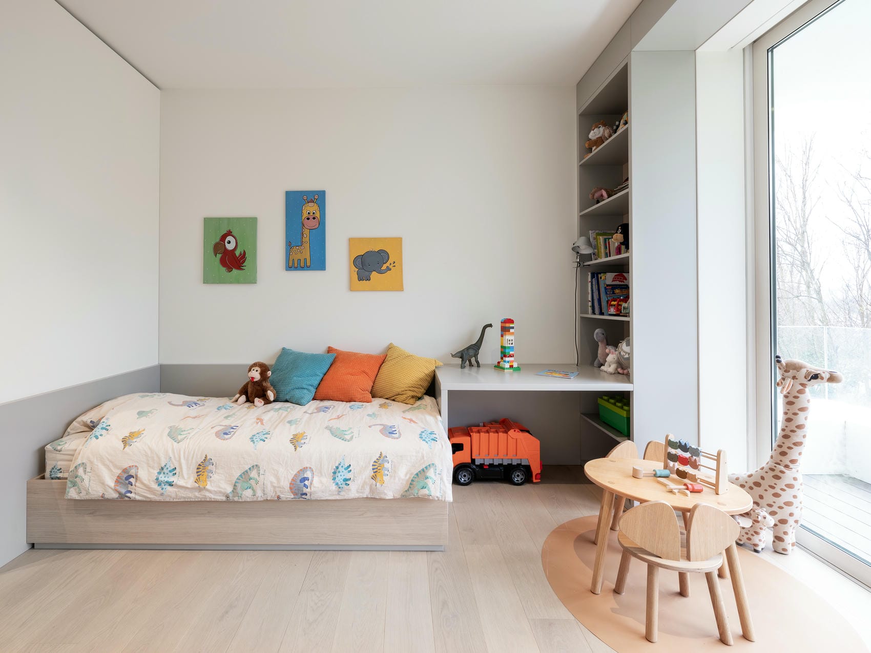 skandinavski interijer, dječja soba