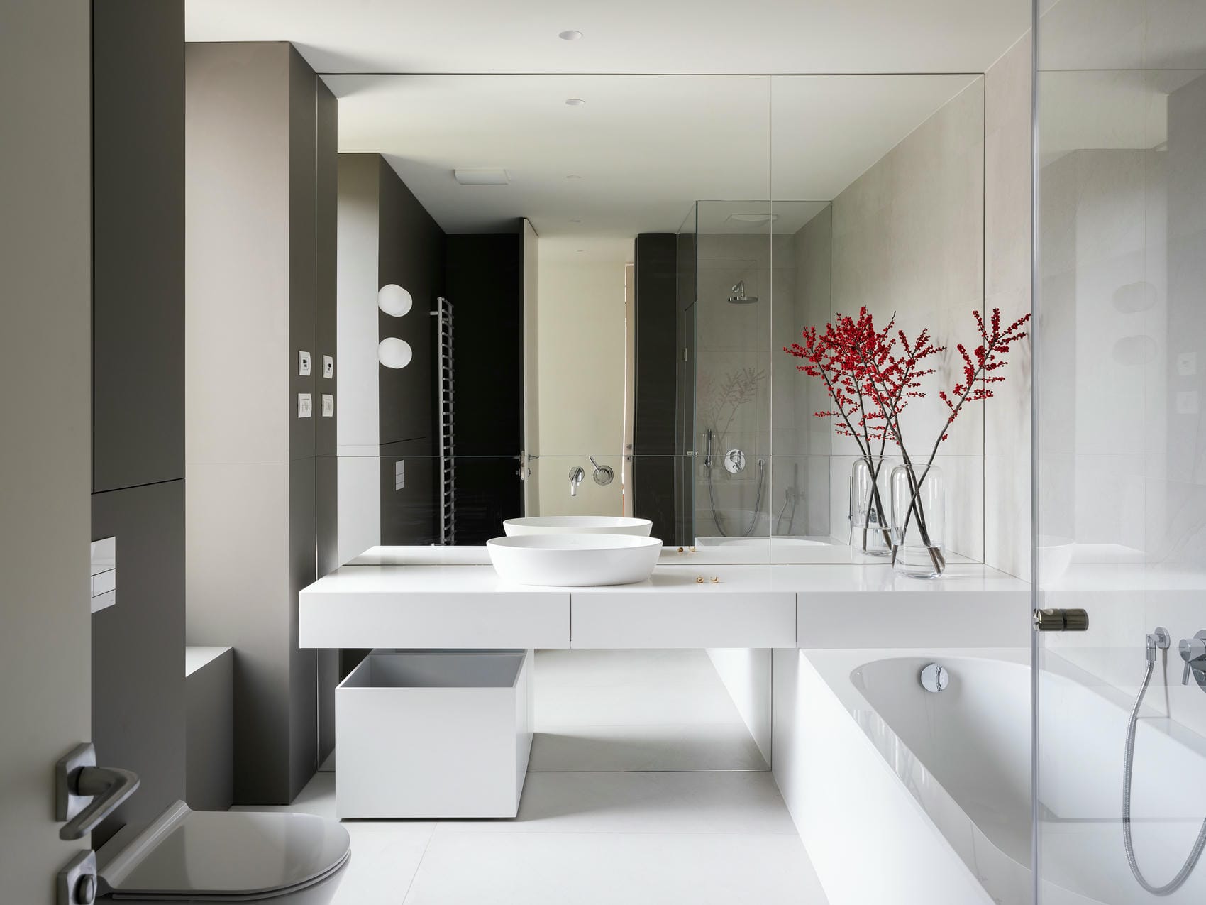 skandinavski interijer, kupaonica