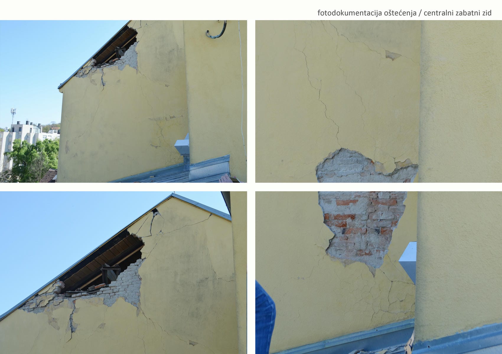 Akademija likovnih umjetnosti, oštećenja od potresa
