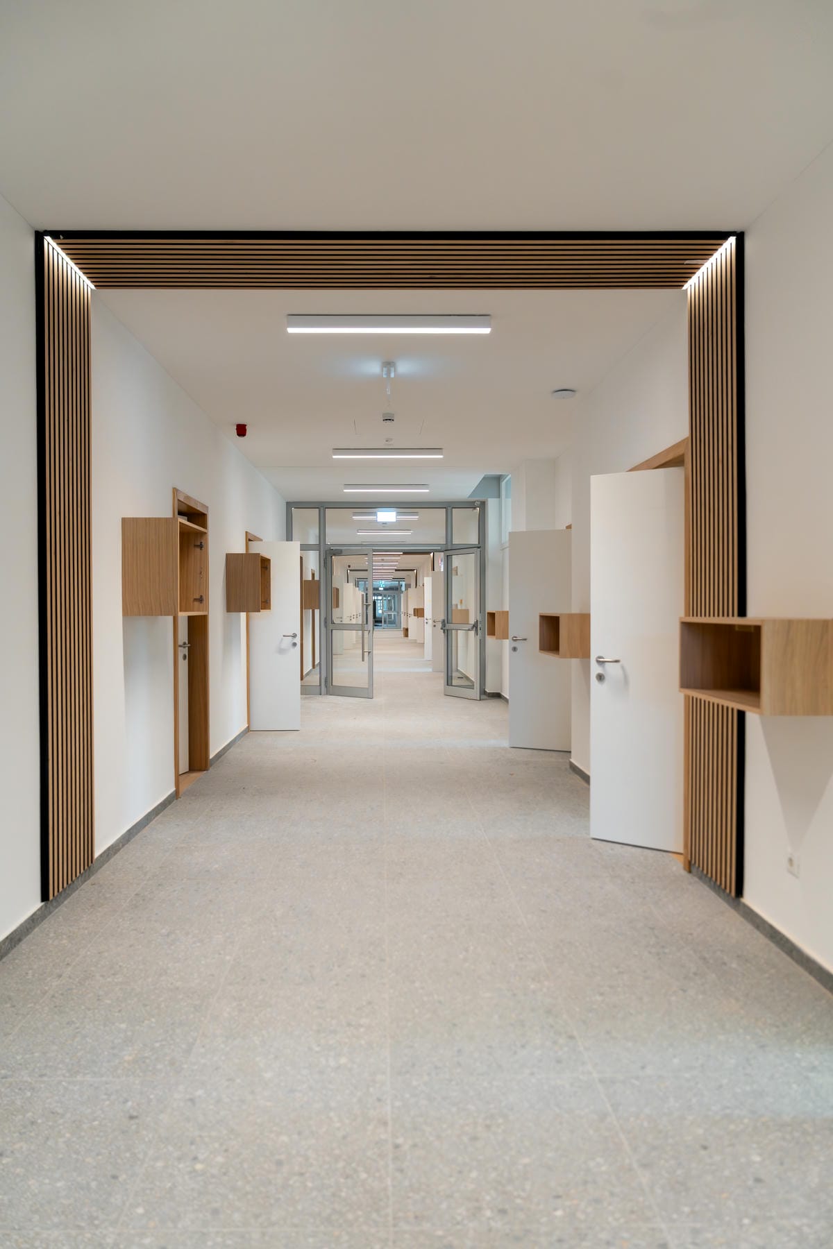 Detnov sustav vatrodojave, Paviljon IV i aneks Šumarskog i Agronomskog fakulteta