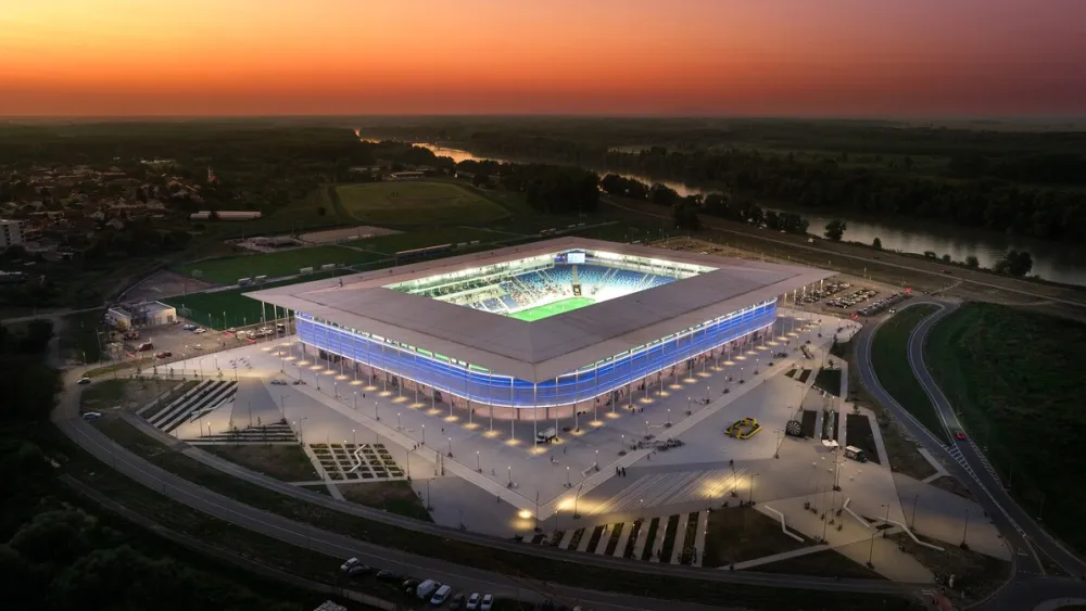 SIRRAH projekt, stadion Opus Arena, Osijek