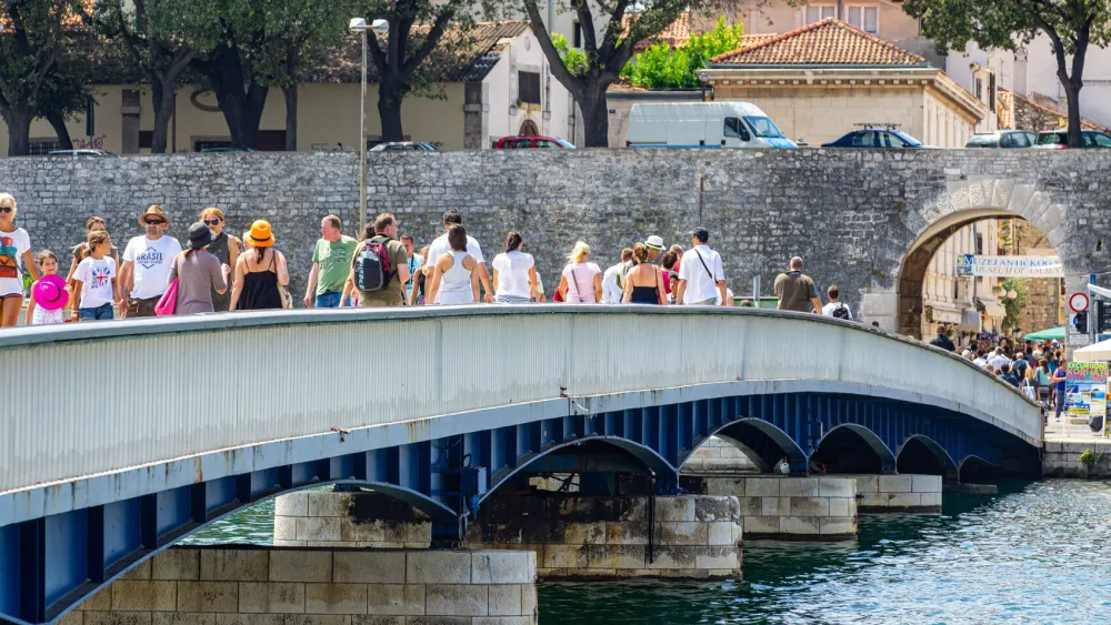 glavni ulaz na zadarski poluotok