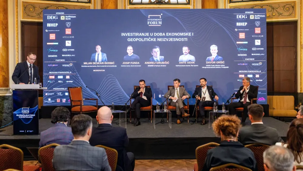 Panel rasprava "Investiranje u doba ekonomske i geopolitičke neizvjesnosti"