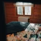 Spavaća soba u kući za odmor Gorski Kotar
