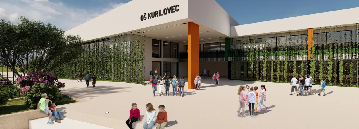 Osnovna škola Kurilovec, idejno rješenje