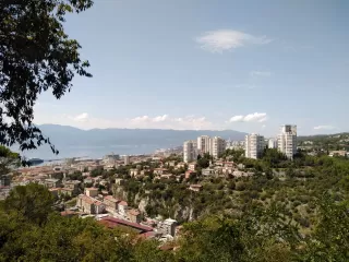 Rijeka, pogled s Trsata