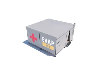 EVAP 404 kućica, vizualizacija, Trokut arhitektura