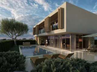 stambene vile, Trokut arhitektura