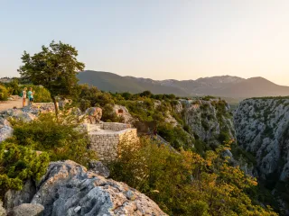 Šetnica Zadvarje, kanjon Cetine