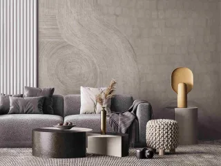 fototapeta Circles in Rye