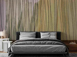 zidna tapeta Joyful Rain