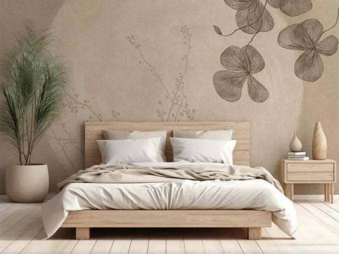 zidni mural  Spring Moon