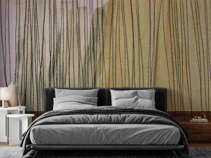 zidna tapeta Joyful Rain