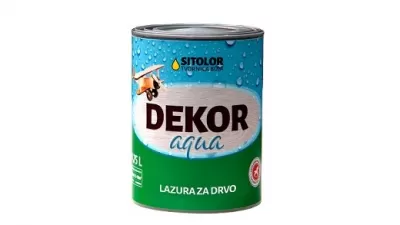 Dekor aqua lazura za drvo 