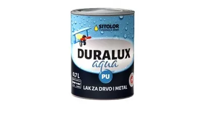 Duralux aqua lak za drvo i metal