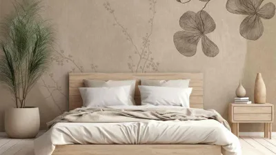 zidni mural  Spring Moon