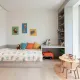 skandinavski interijer, dječja soba