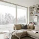 skandinavski dizajn interijera, dnevni boravak