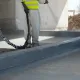 Žnjan, prskanje hidroizolacijske membrane Sikalastic® M 811